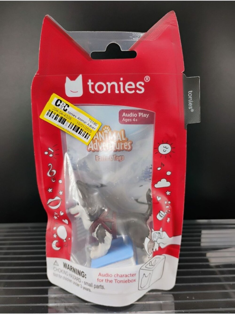 Tonies Audio Play Character Balto & Togo For Toniebox